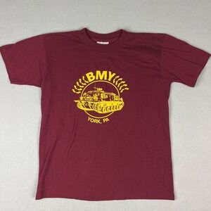 VTG BMY Tank T Shirt Fits Small 1980s York PA Bowen McLaughlin York Military M88